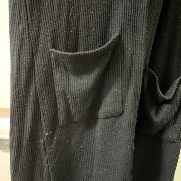 Epic Threads Black Ribbed Vest - Picture 4 of 5